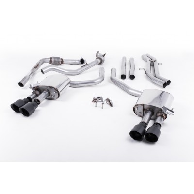 Milltek B9 Non-Res Cat Back Exhaust (w/ Sport Diff)